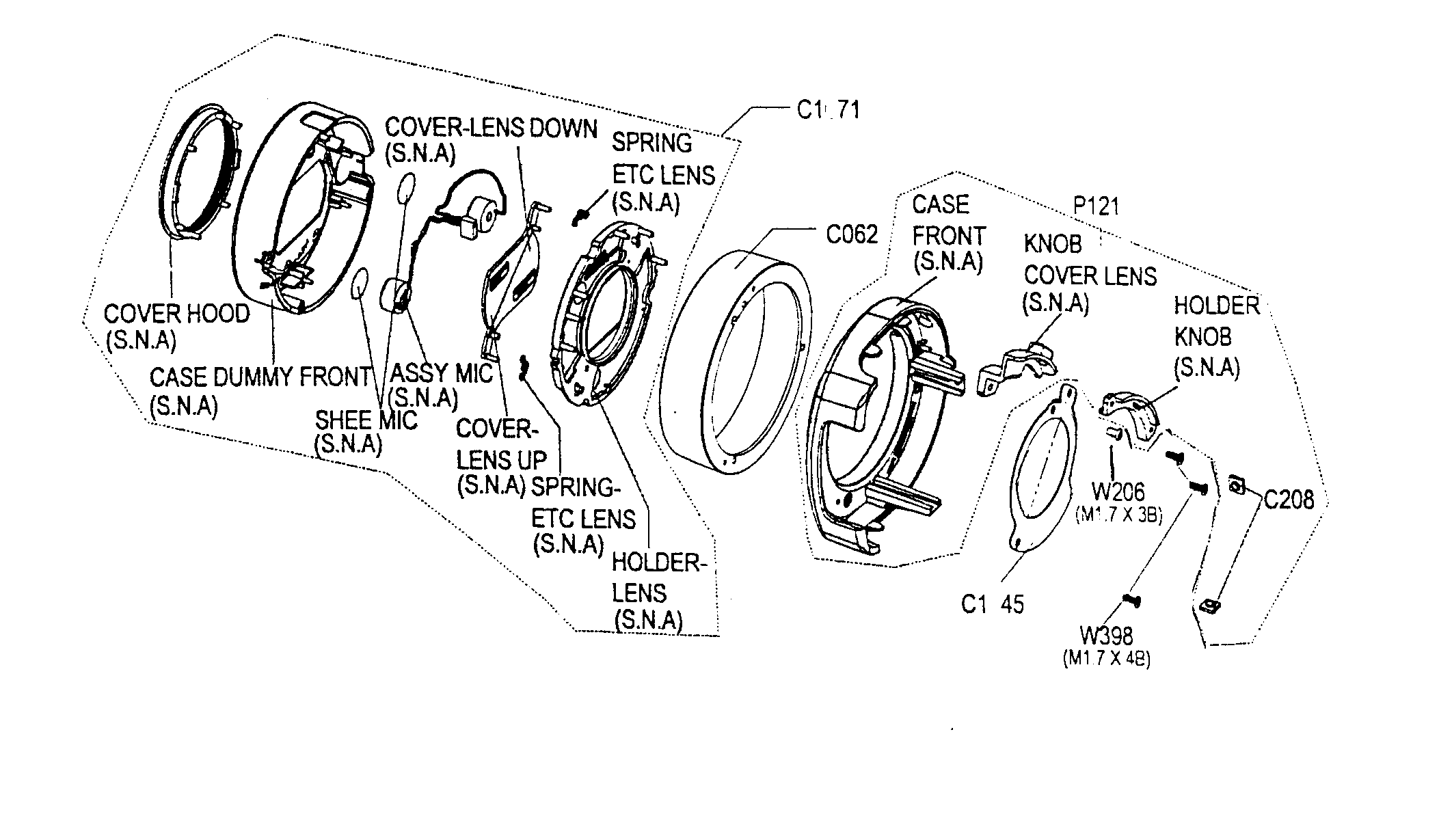 Front assy