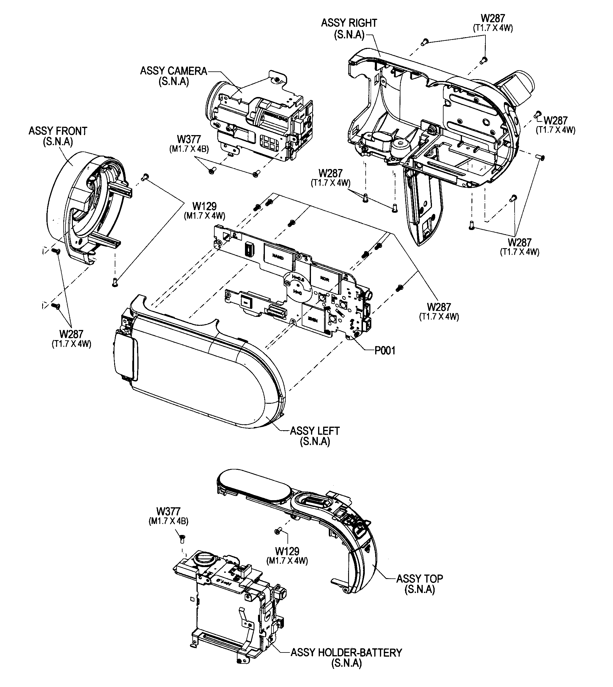 Chassis assy