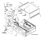 Sony STR-DA6400ES case section diagram