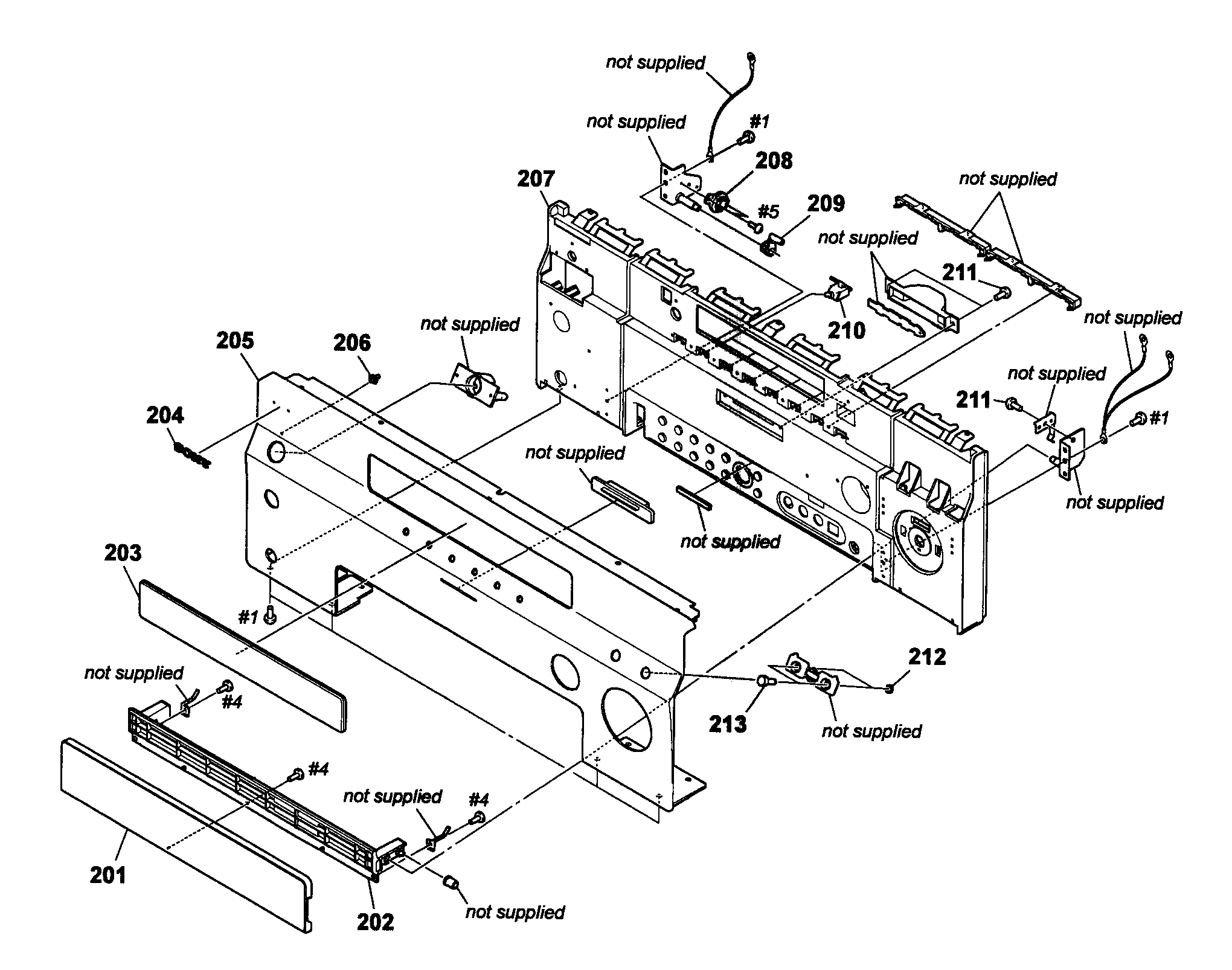 Fr panel assy