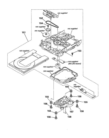 Dvd mech assy