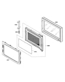 Microwave door