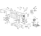 Bosch HBL5720UC/02 microwave parts diagram