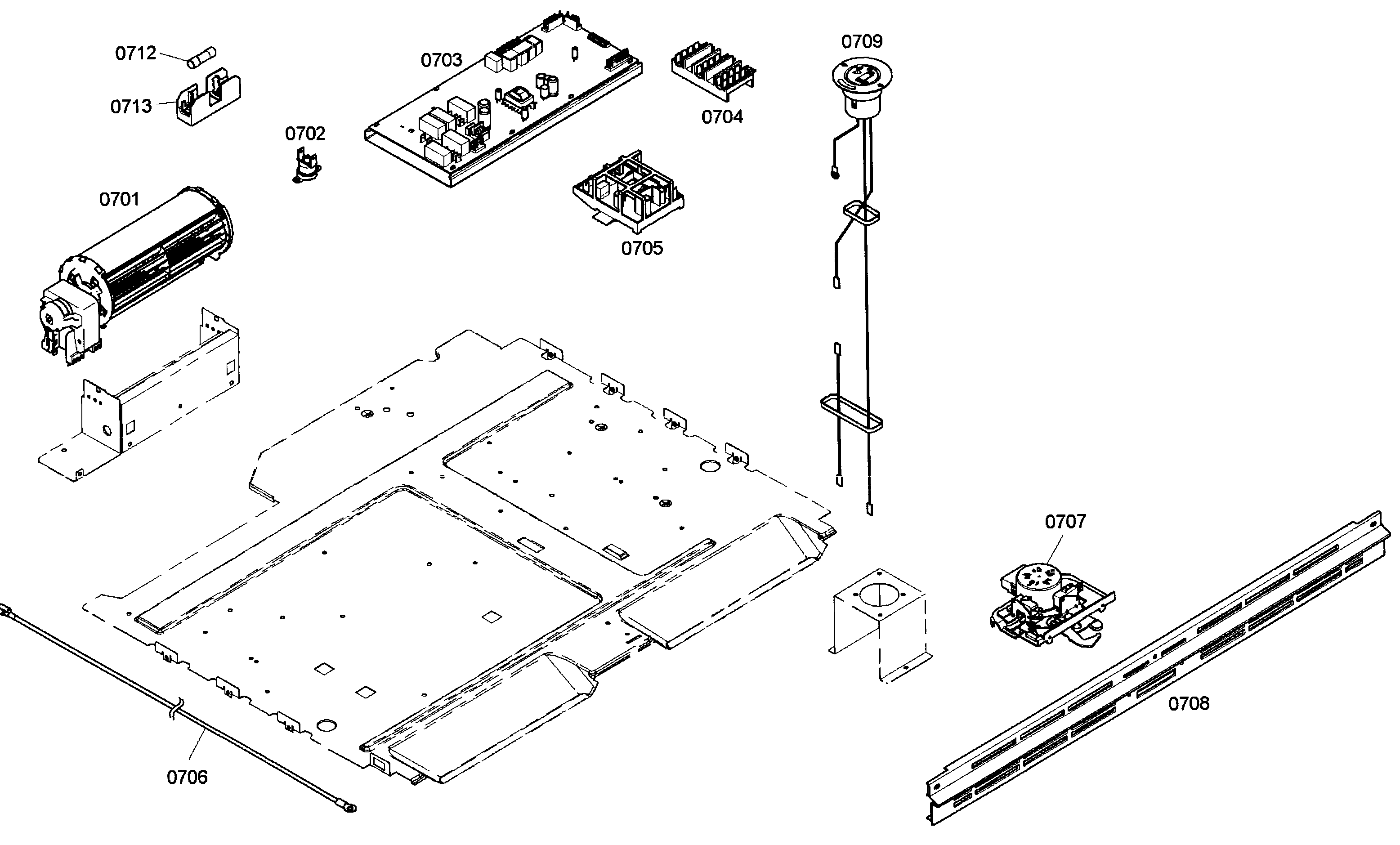 OVEN PCB ASSY