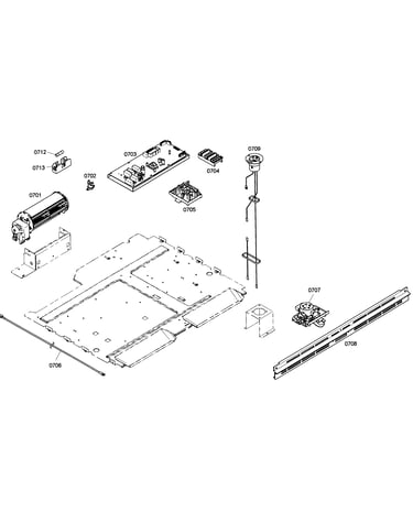 Oven pcb assy