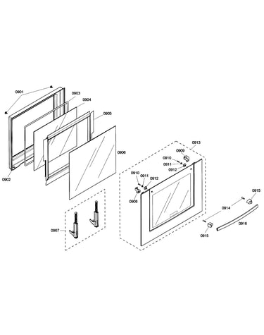 Oven door