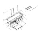 Craftsman 706824950 tool chest diagram