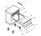 Craftsman 706659034 tool chest diagram