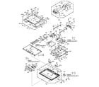 Sansui HDLCD26002 cabinet assy diagram