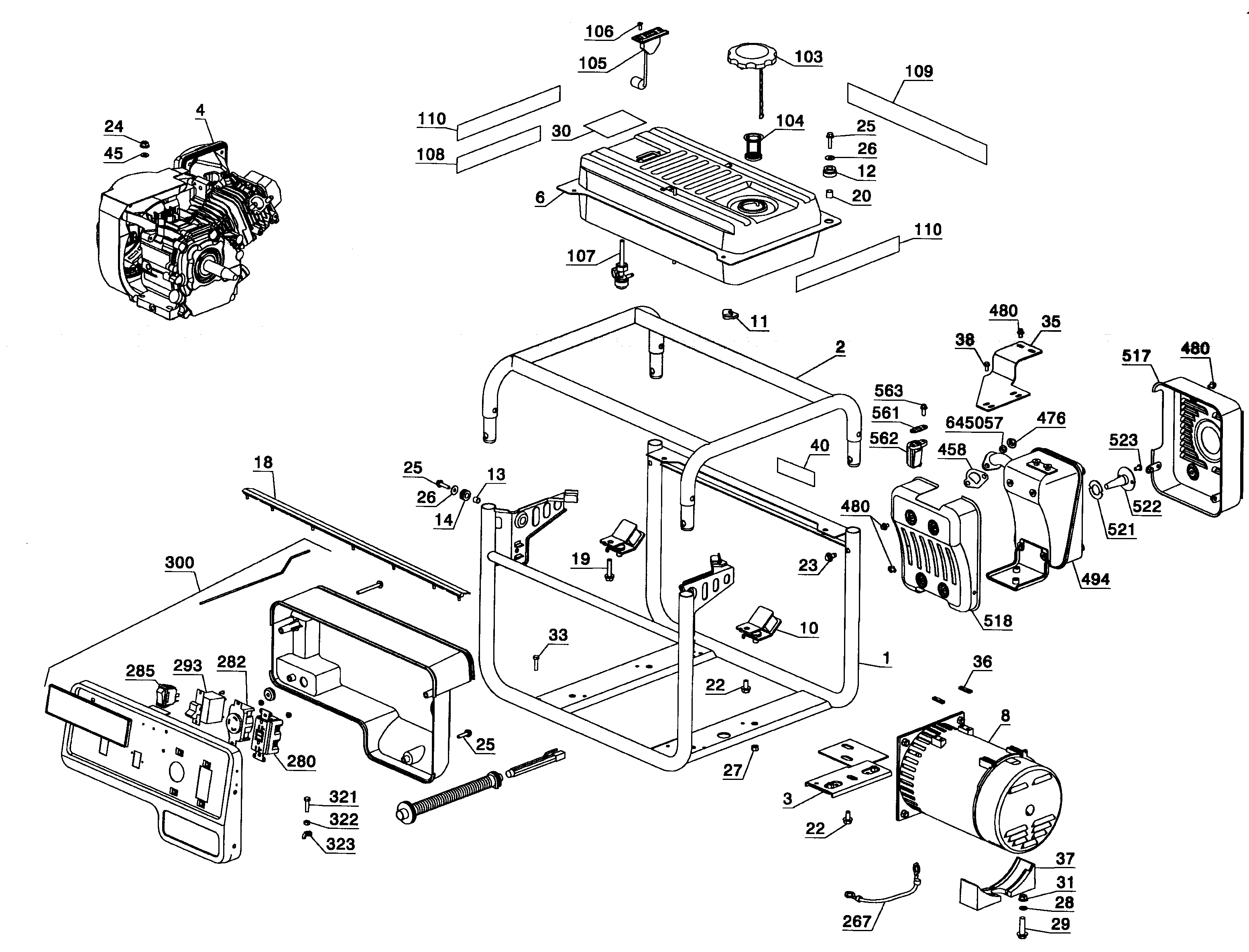 FRAME ASSY