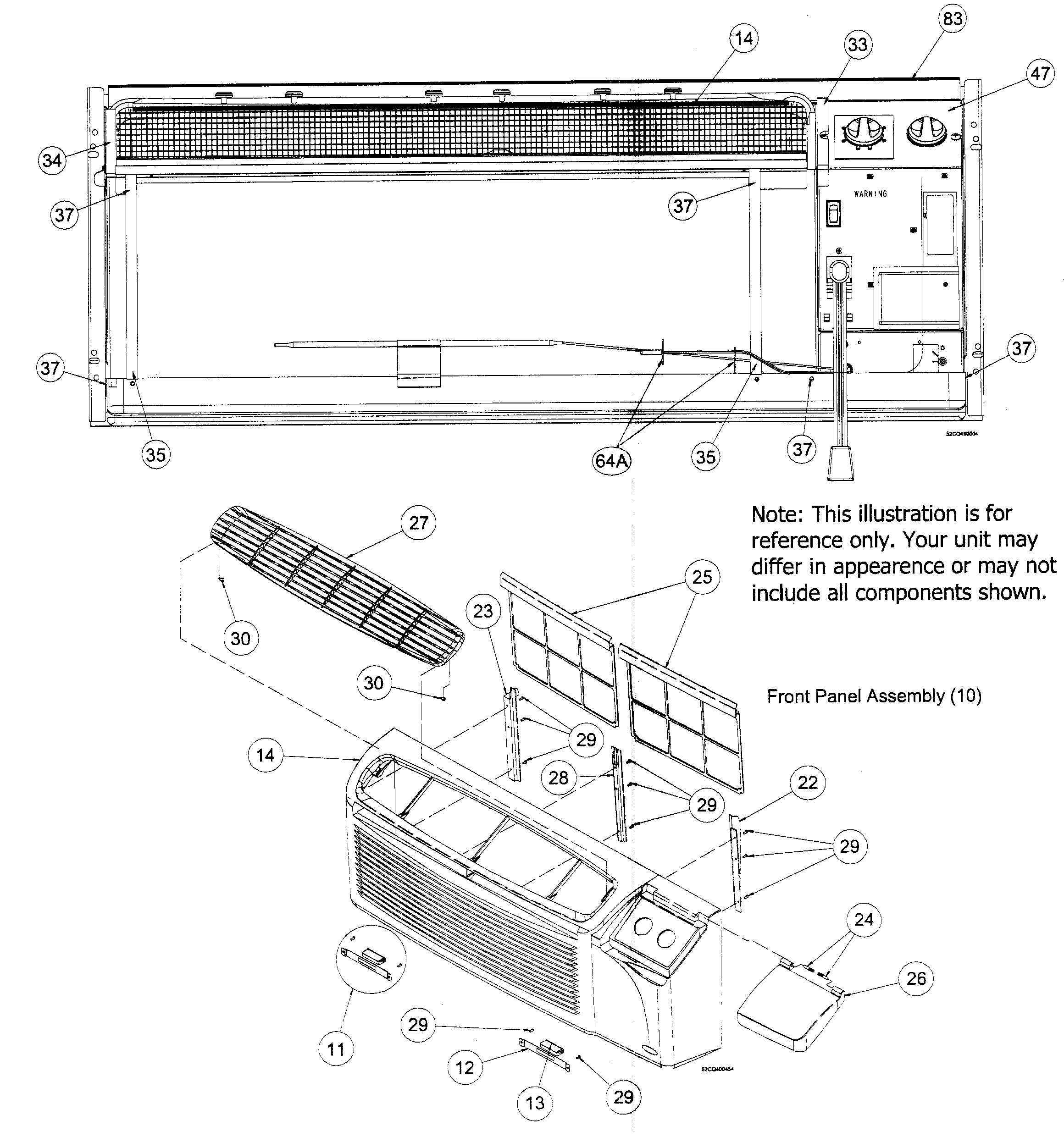 Front assy