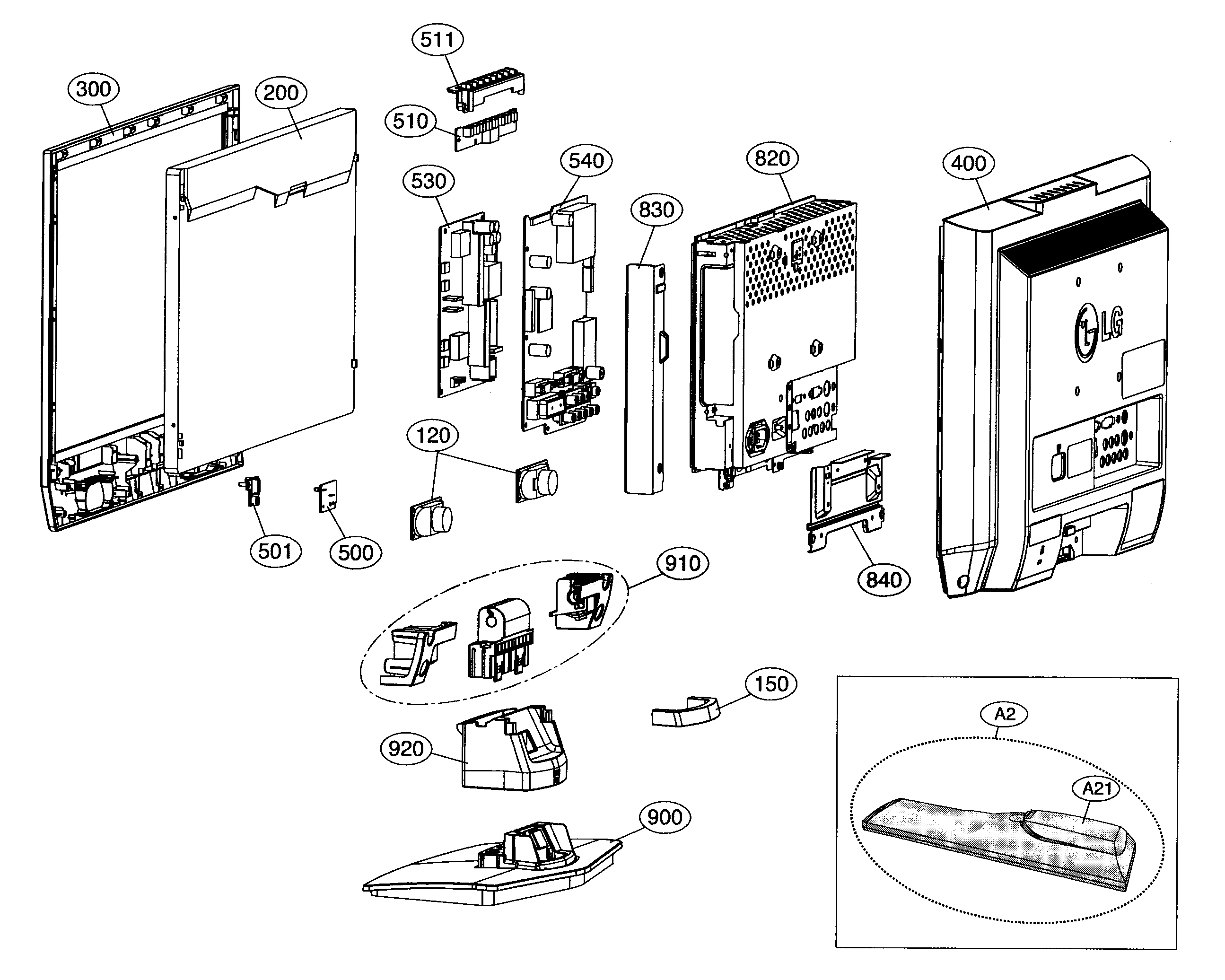 Cabinet assy