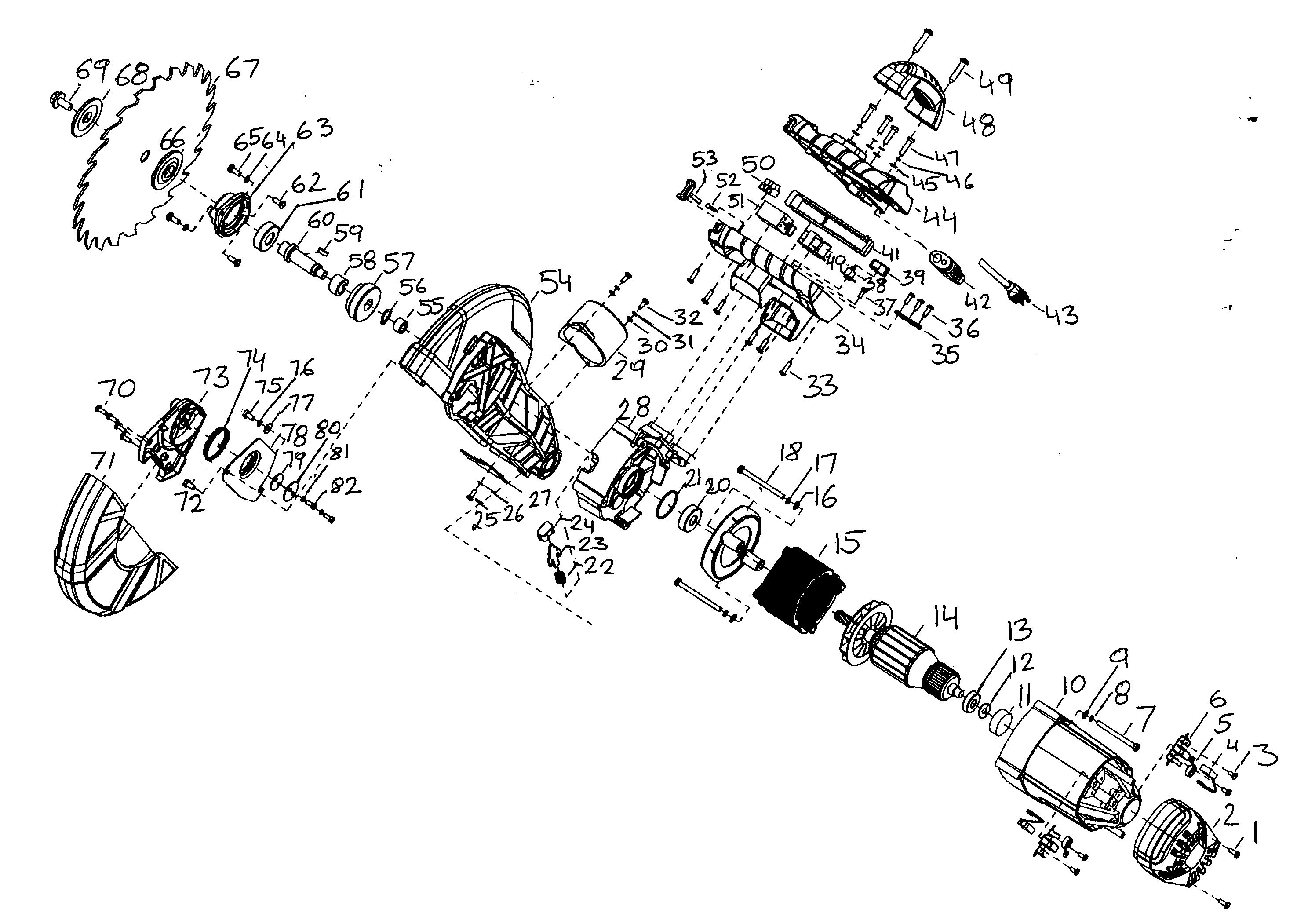 Arm assy