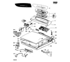 Fisher & Paykel WA37T26GW-96181A top deck assy diagram