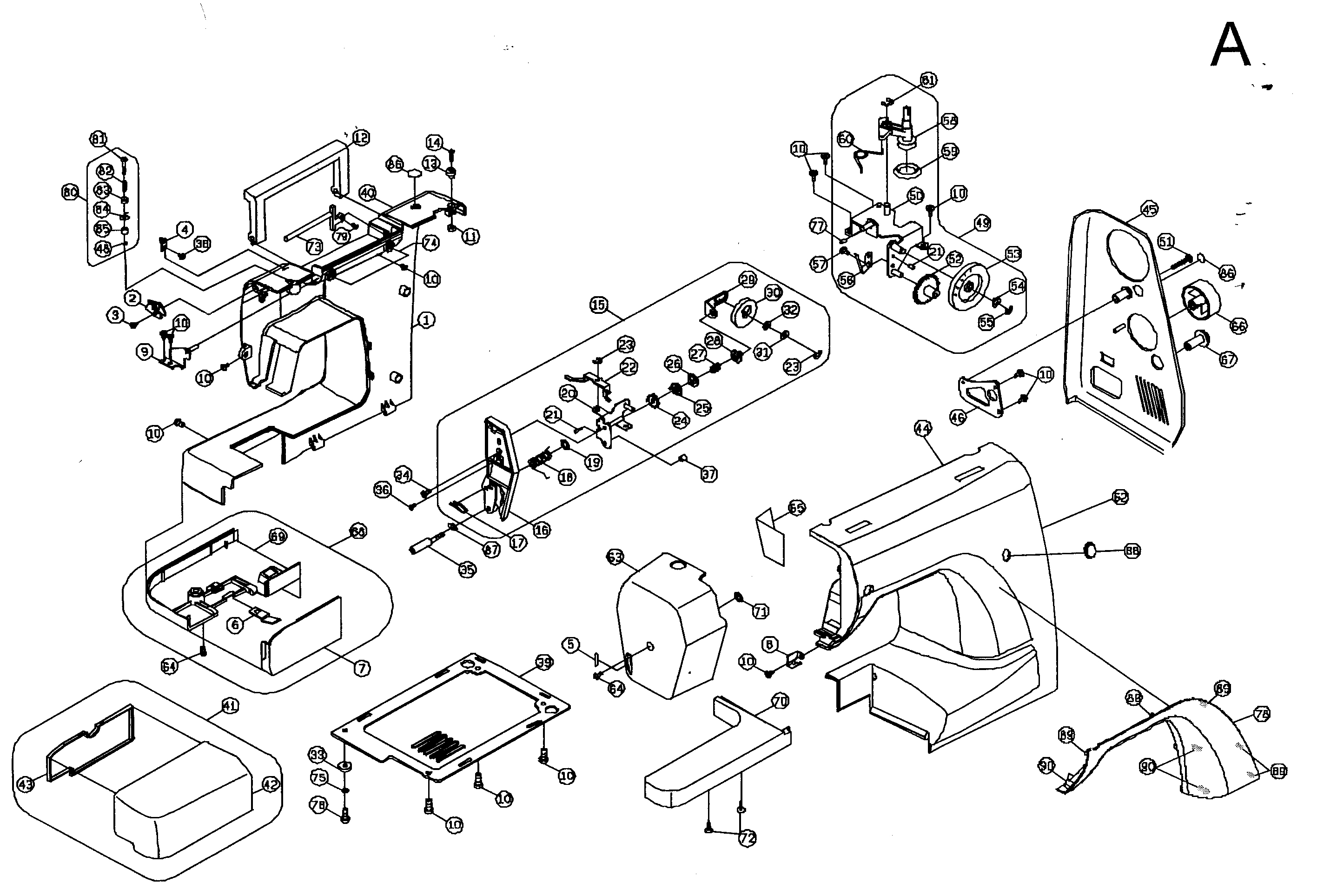 Cabinet assy