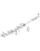 Shaft/belt assy