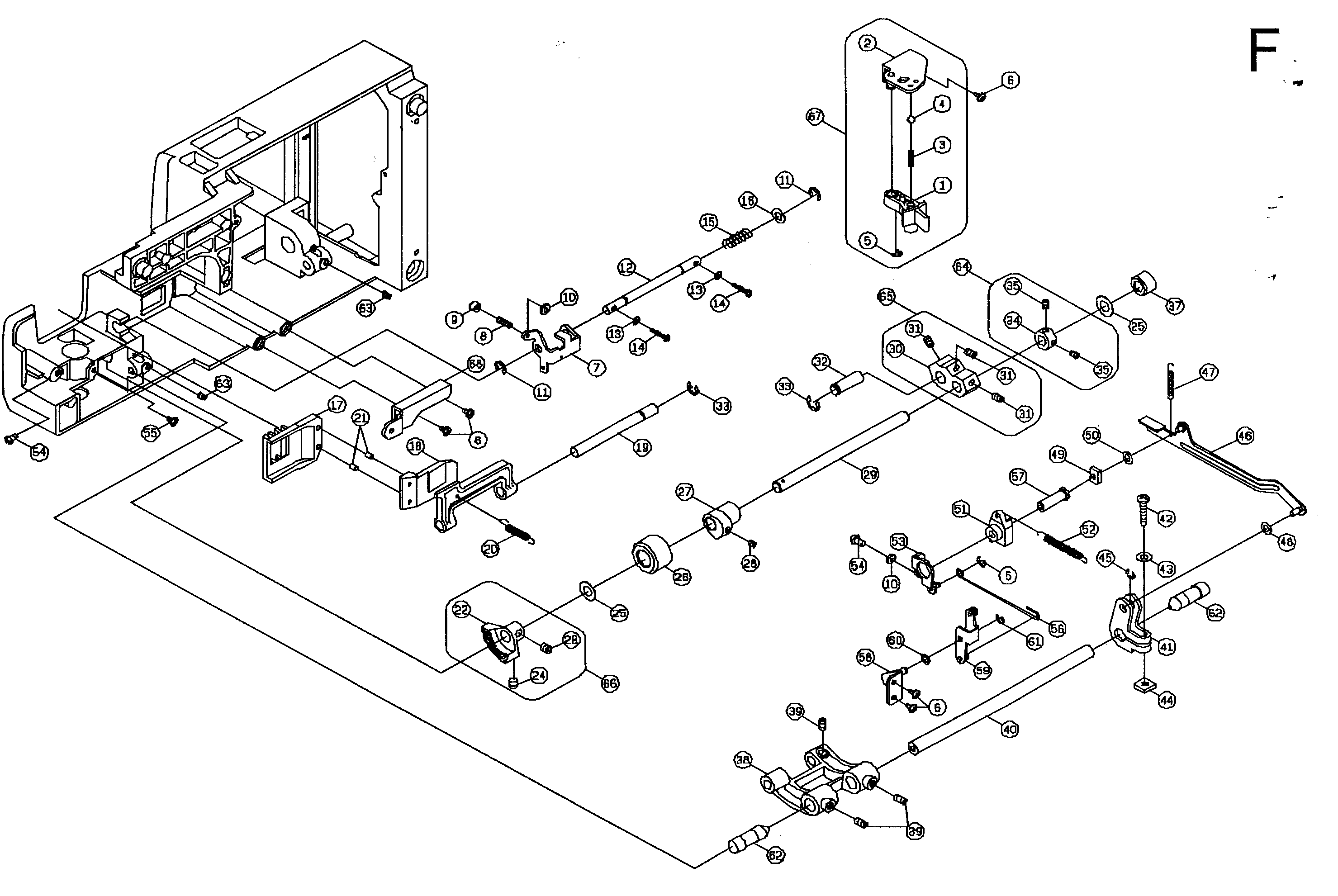 SHAFTS ASSY