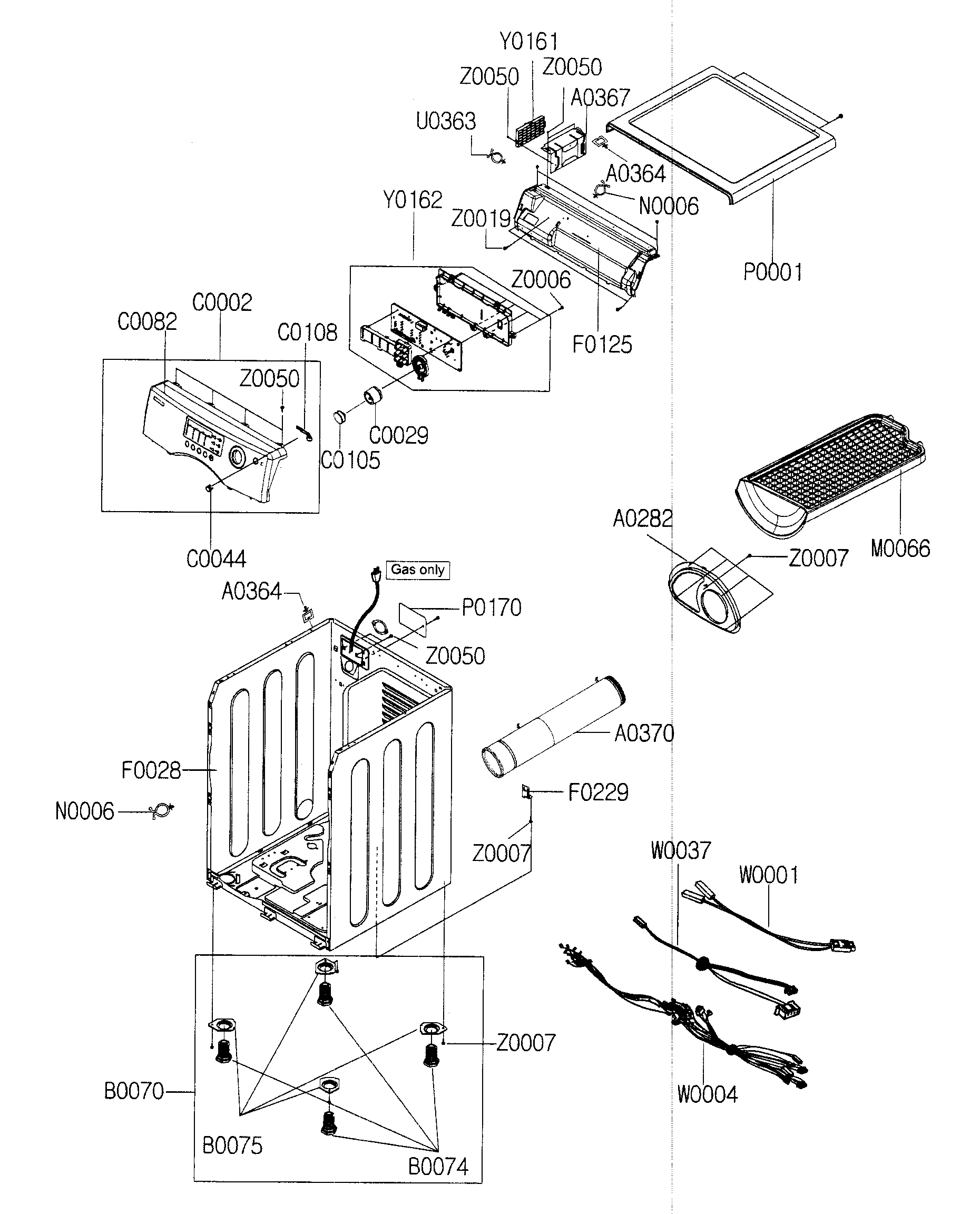 CABINET ASSY