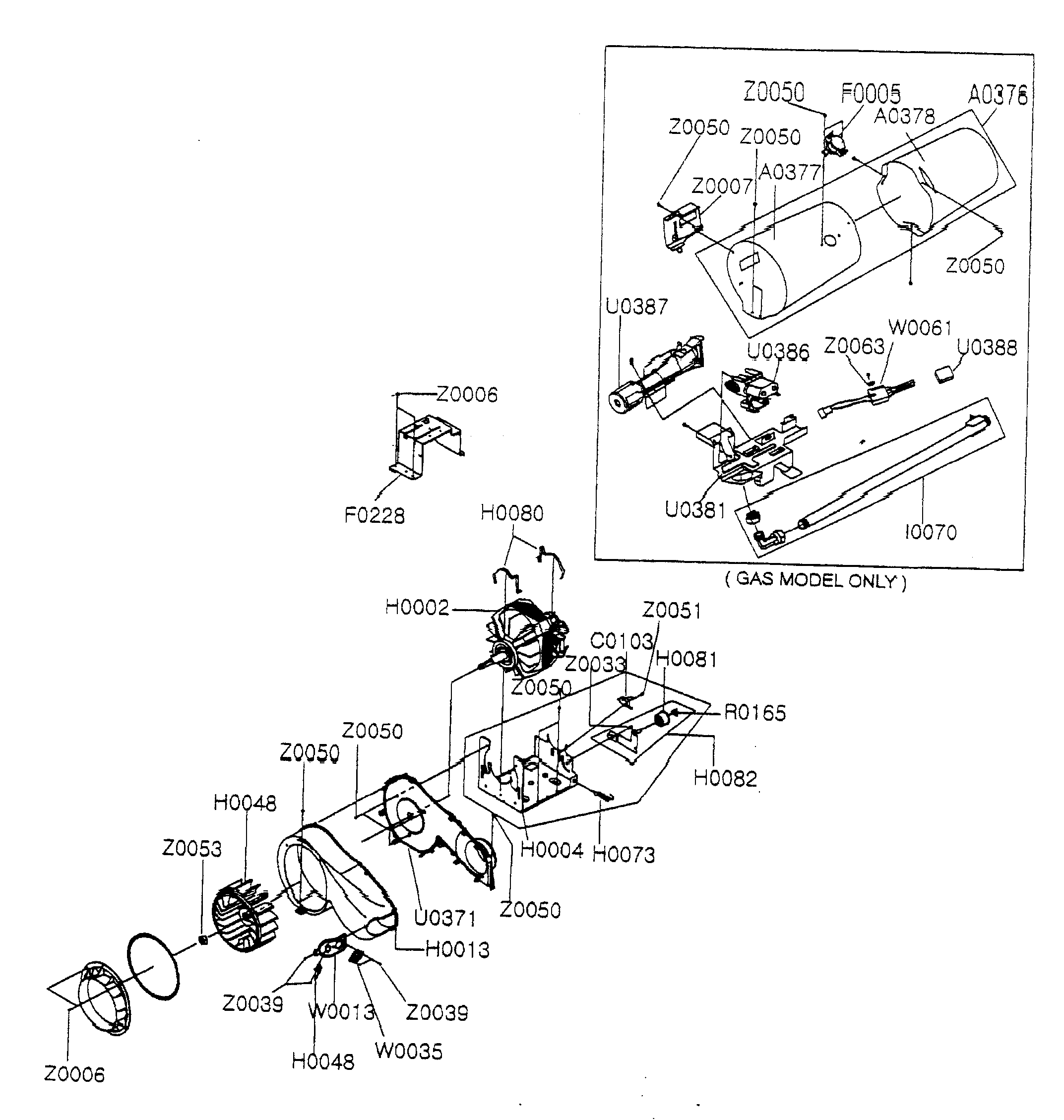 MOTOR/HEATER