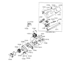 Samsung DV306LGW/XAA motor/heater diagram