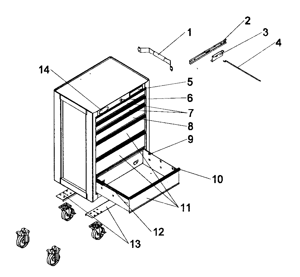 CABINET ASSY