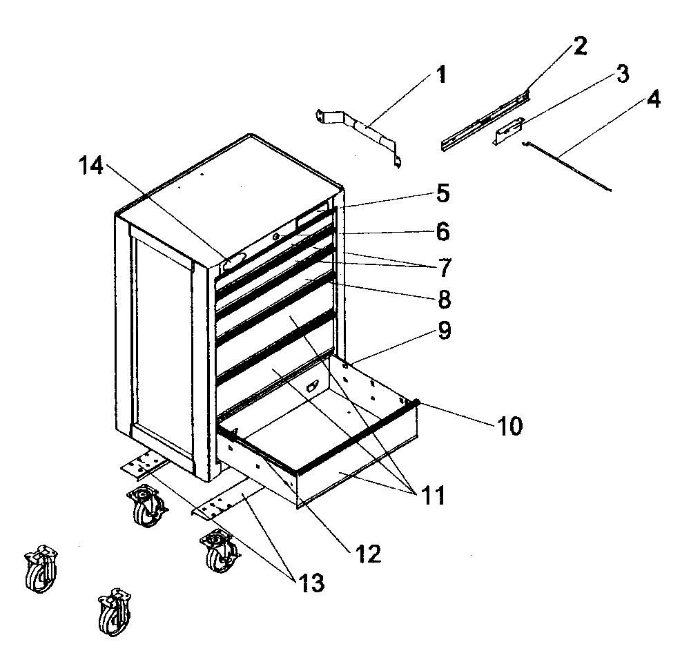 CABINET ASSY