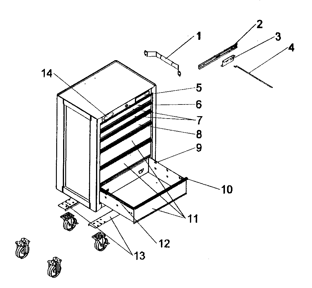 CABINET ASSY