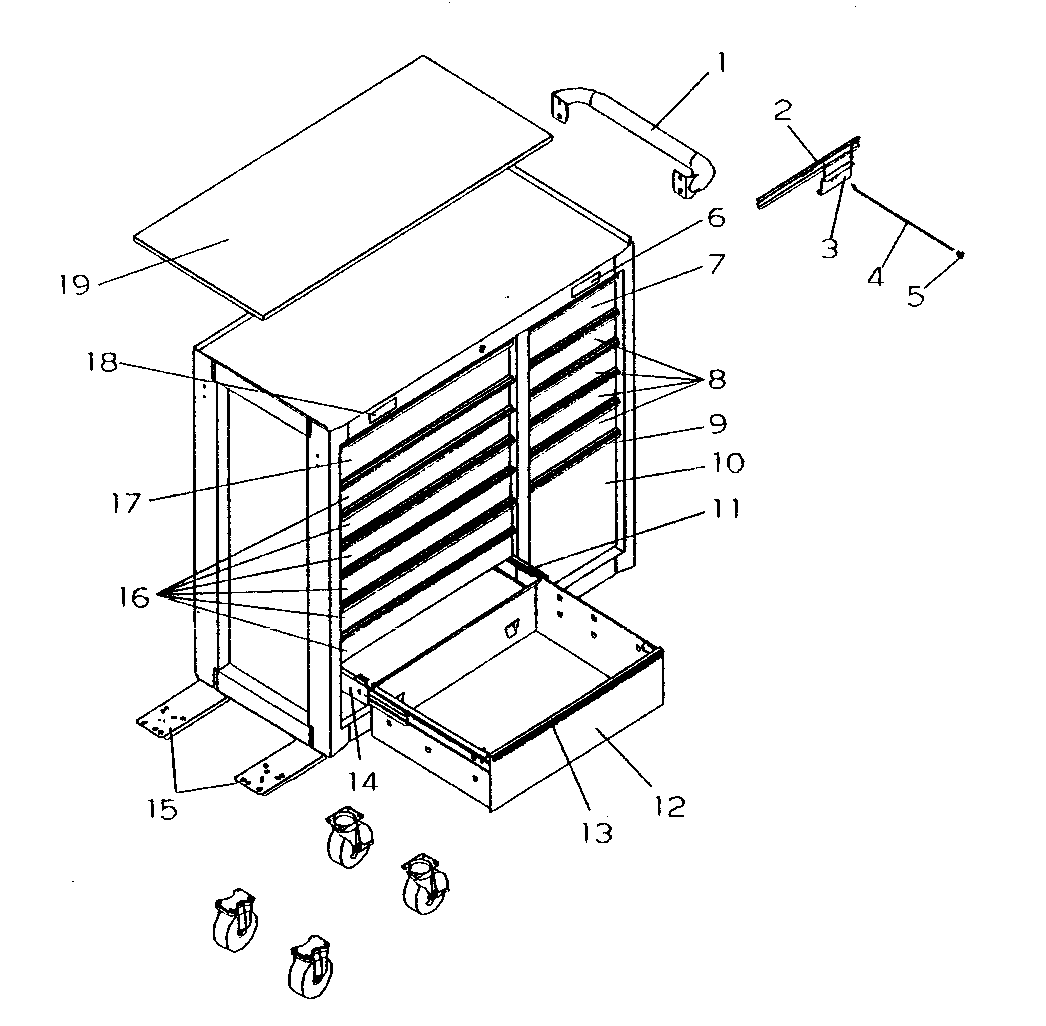 Cabinet assy
