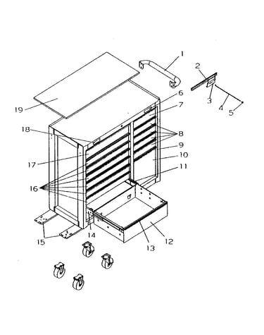 Cabinet assy