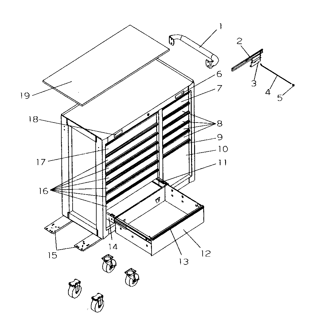 Cabinet assy