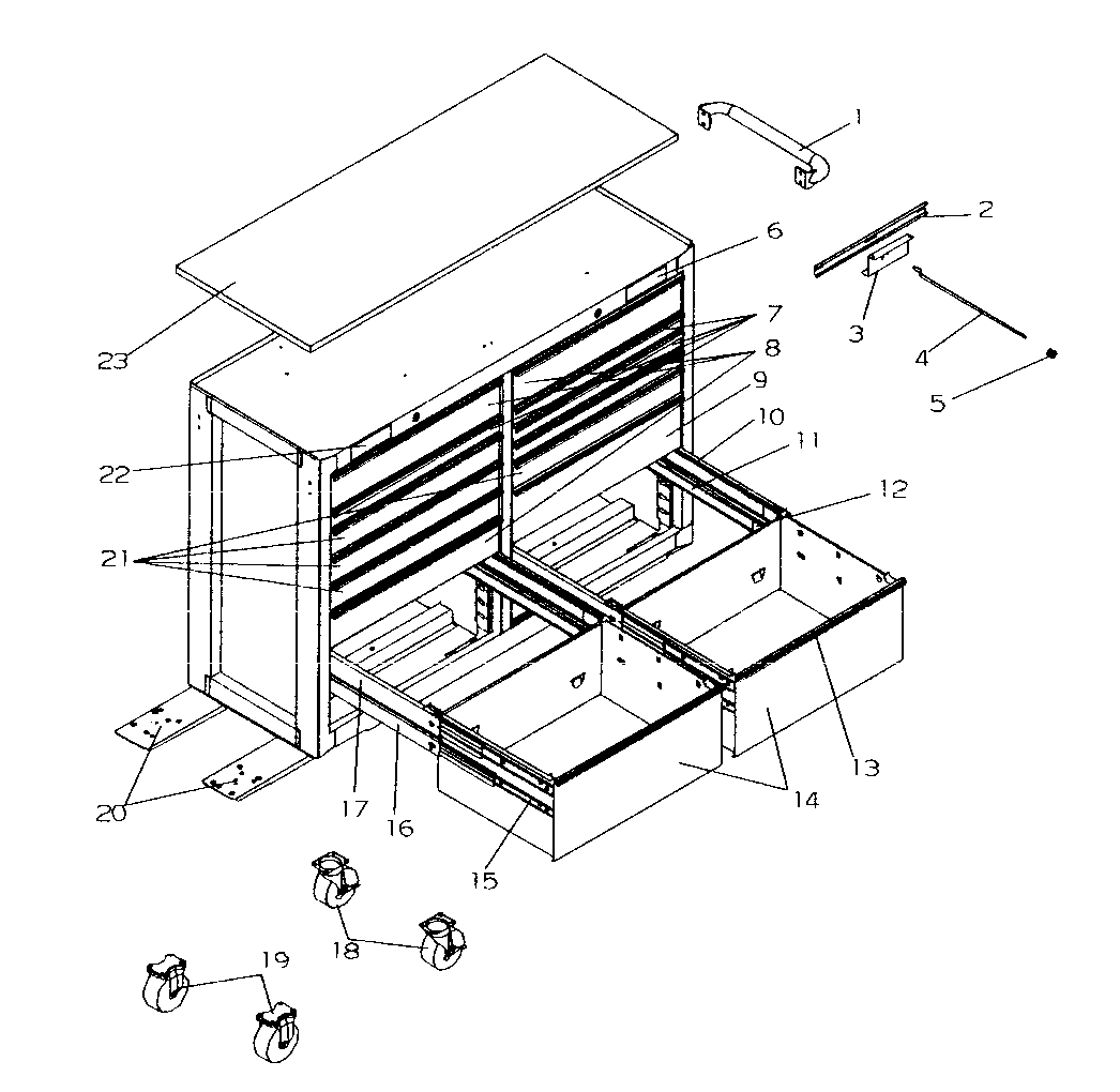 Cabinet assy
