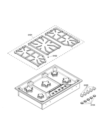 Grates assy