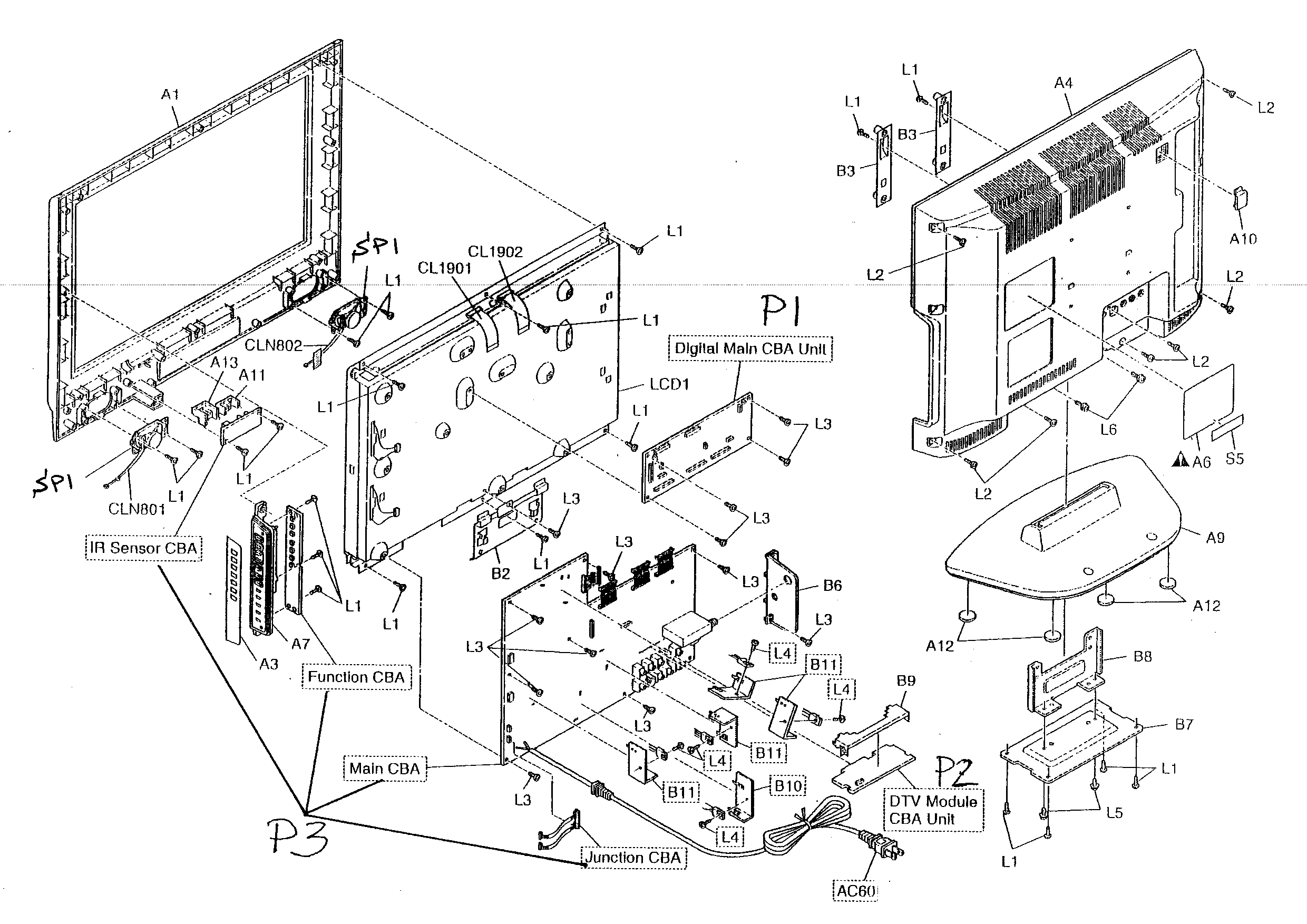 Cabinet assy