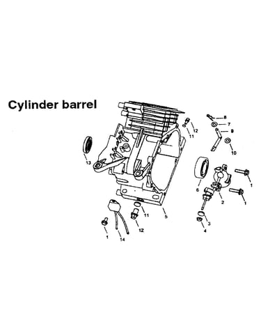 Cylinder barrel