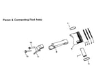 All Power APG3005C pisto/rod assy diagram