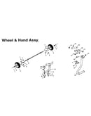 Wheel/hand assy