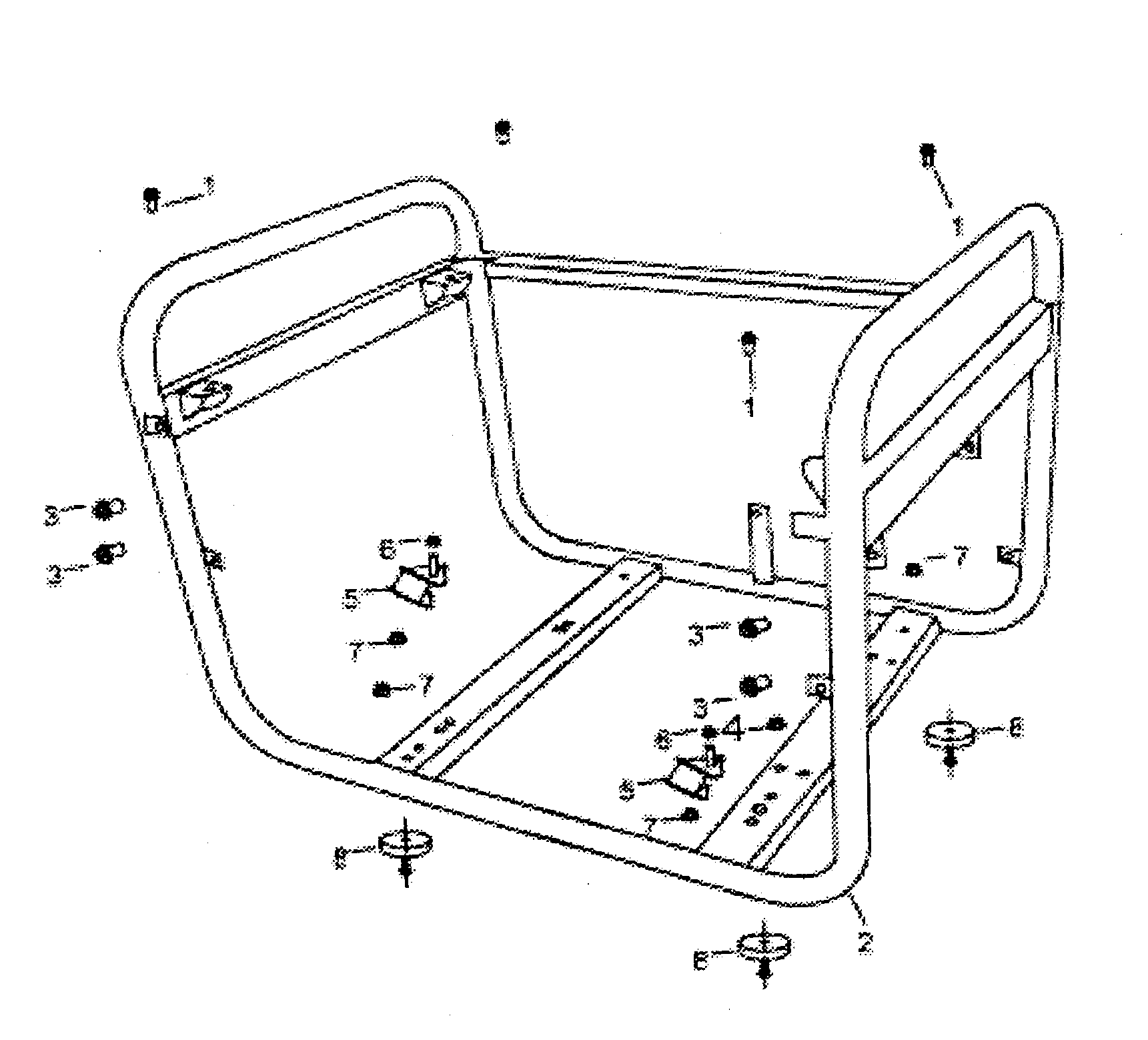 Frame assy