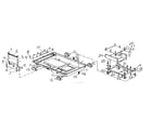 All Power APG3202D chassis assy diagram