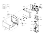 Samsung TXR3081WHX/XAA cabinet patrs diagram