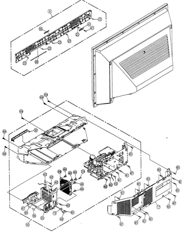 Back assy