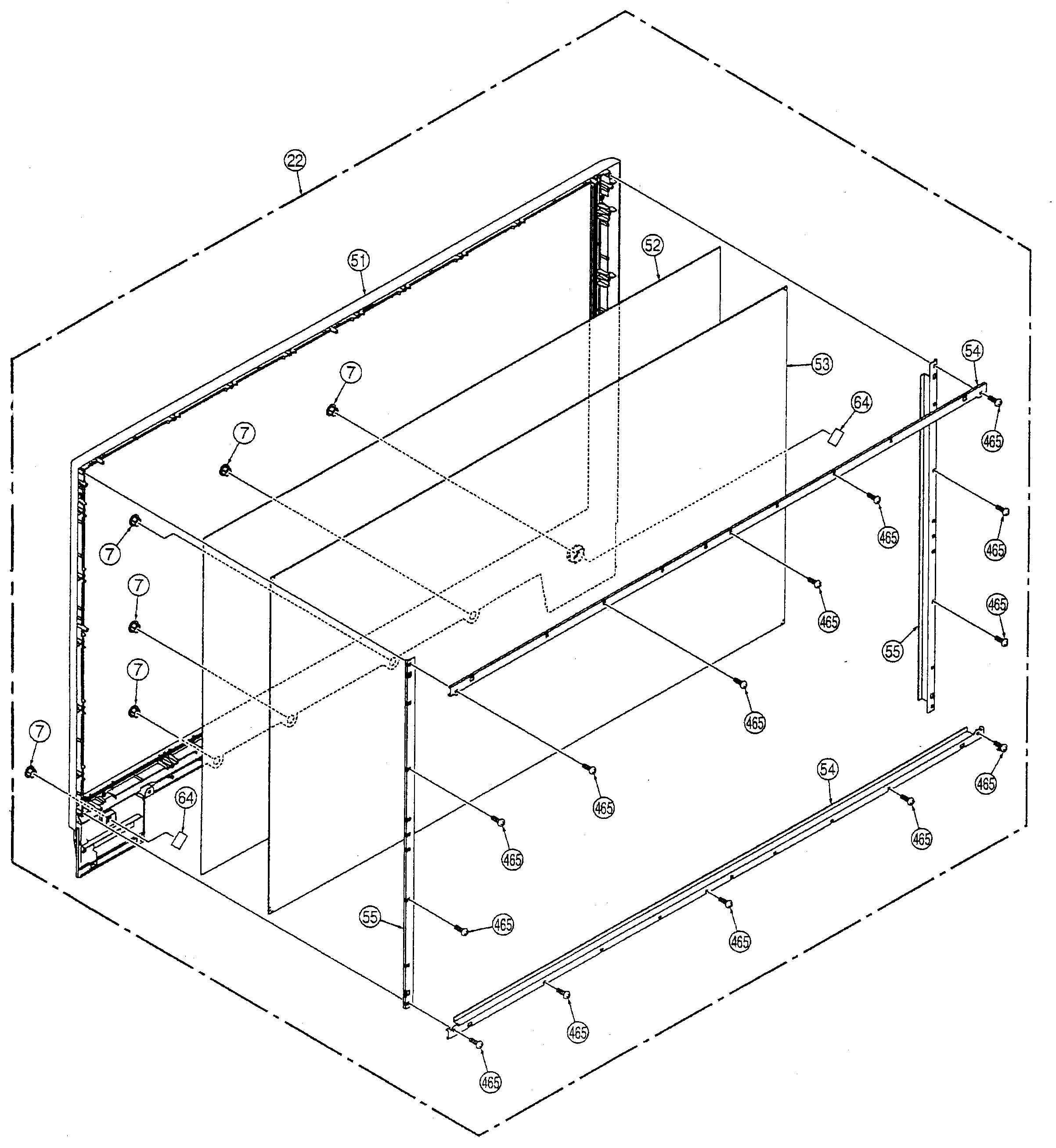 Screen assy