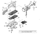 Sony DCR-SR47R lens assy diagram