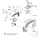 Sony DCR-SR67 right cabinet diagram