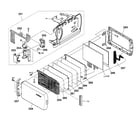 Sony DCR-SR67 lcd assy diagram