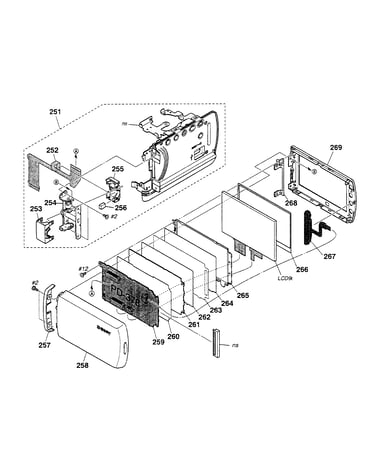 Lcd assy