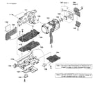 Sony DCR-SR87 lens assy diagram