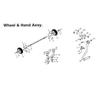 All Power APG3075 wheel hand diagram