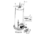 AO Smith GPS-75 cabinet assy diagram