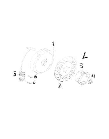 Flywheel assy