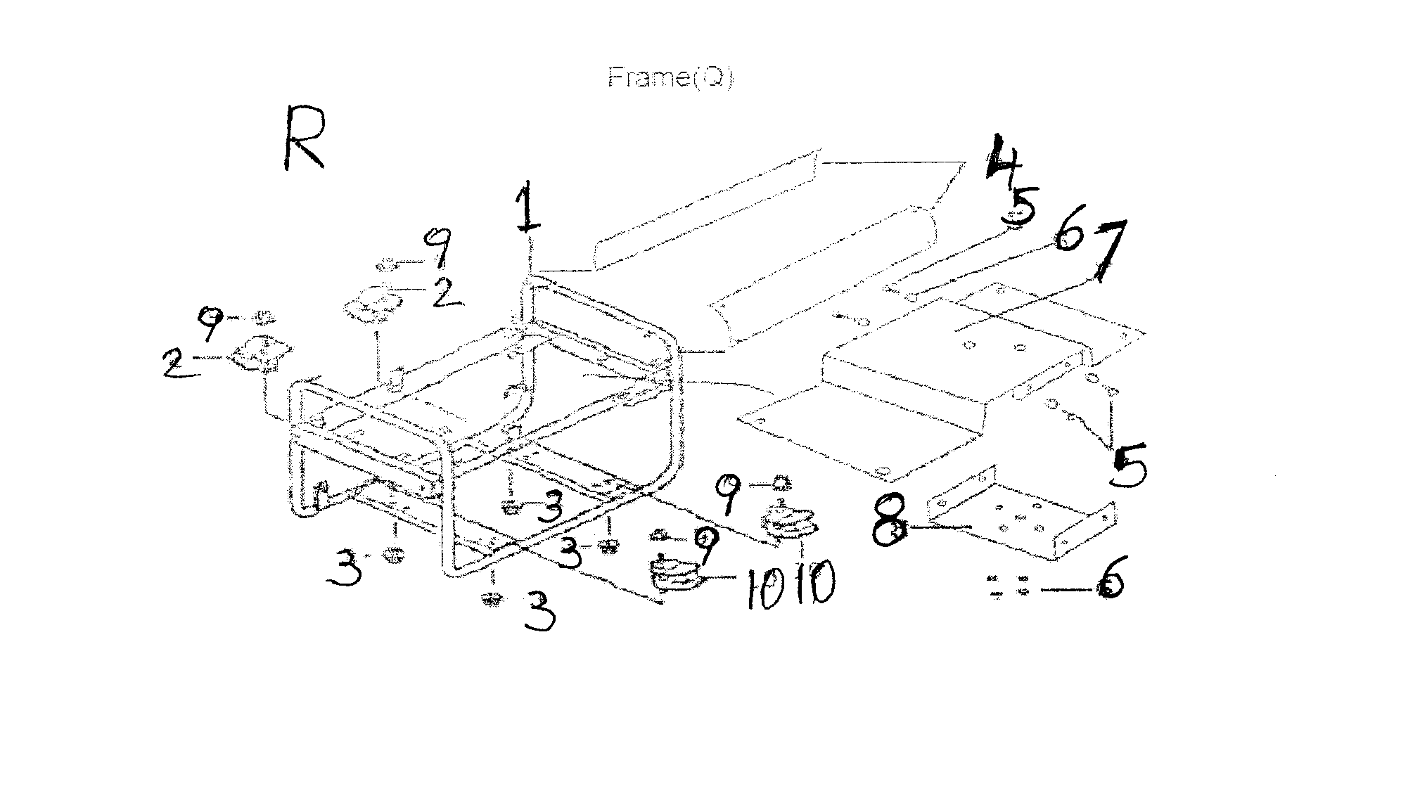 Frame assy